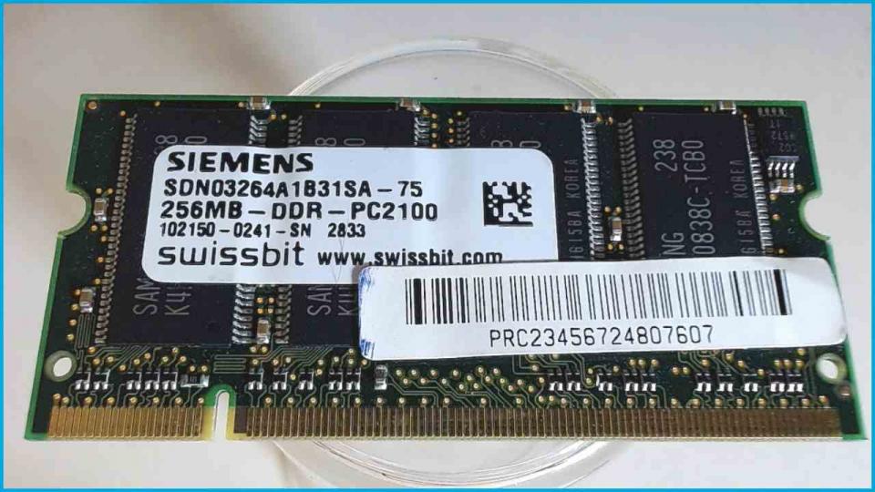 256MB RAM Arbeitsspeicher DDR PC2100 Siemens Targa Visionary XP