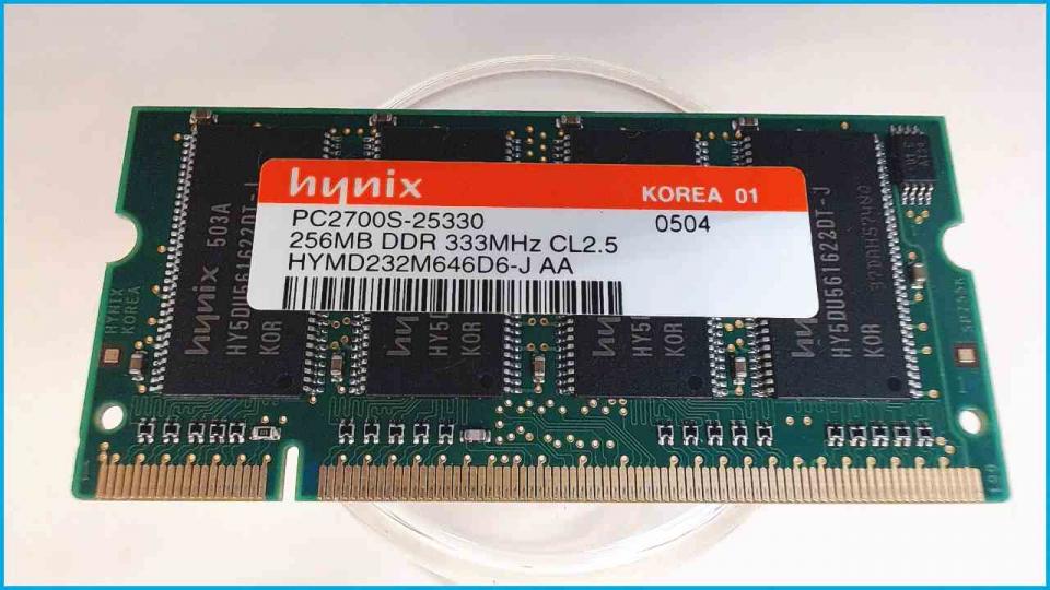 256MB RAM Arbeitsspeicher DDR hynix PC2700S-25330 Bermaxx Cybermaxx SIM2010