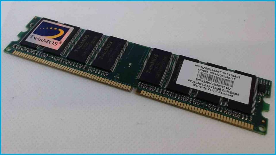 256MB RAM Arbeitsspeicher PC3200 DDR-DIMM TwinMOS Visionary XP-210 755CA3