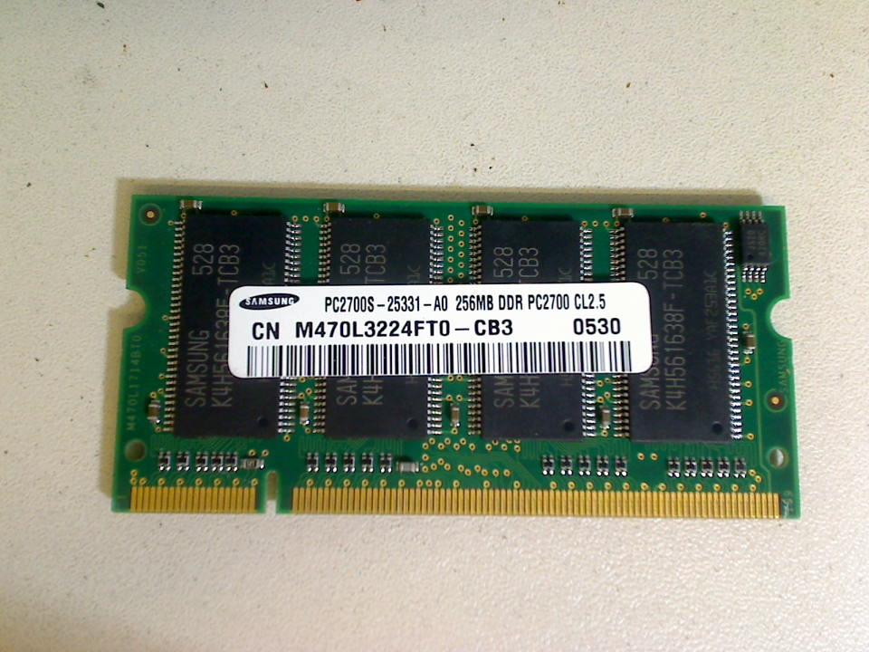 256MB RAM Arbeitsspeicher Samsung PC2700S-25331-A0 Gericom Blockbuster 1480