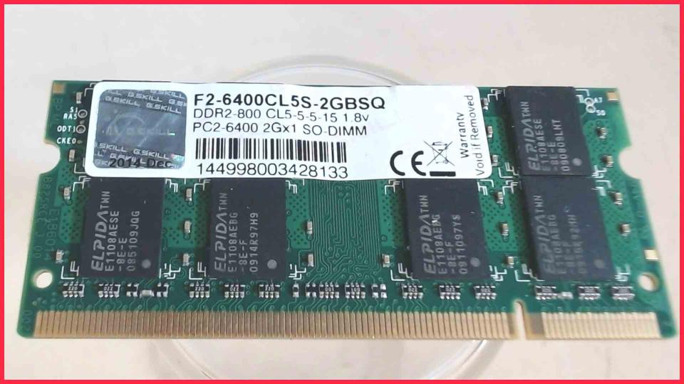 2GB DDR2 Arbeitsspeicher RAM G.Skill PC2-6400 2Gx1 RM ECOQUIET 2 -3