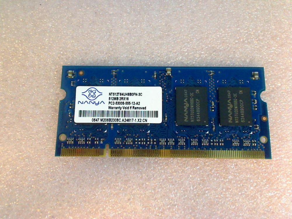 512MB DDR2 Arbeitsspeicher RAM PC2-5300S NANYA Acer TravelMate 4200 BL50