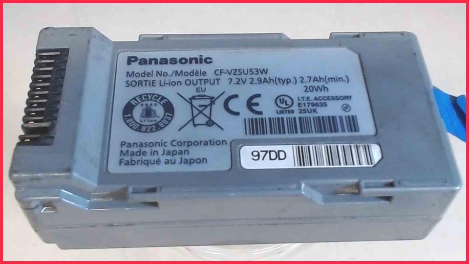 Akku Battery 7.2V 2.9Ah 20Wh CF-VZSU53W Panasonic CF-H1 CF-H1CDJ1ZF3