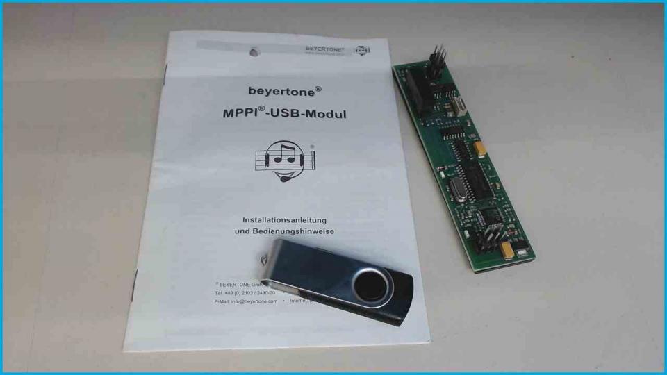 Board Platine MPPI-USB-Modul beyertone Telekom Octopus F400 19Zoll