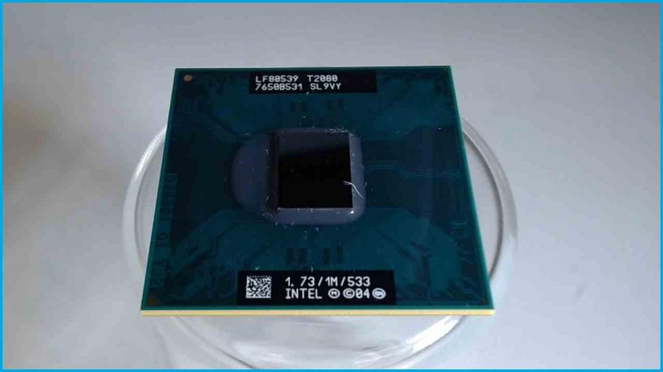 CPU Prozessor 1.73 GHz Intel Core Duo T2080 Amilo Pro V3515 LM10W