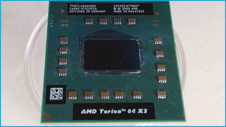 CPU Prozessor 2.3 GHz AMD Turion 64 X2 TL-66 AMILO Xa2528 XTB71 -2