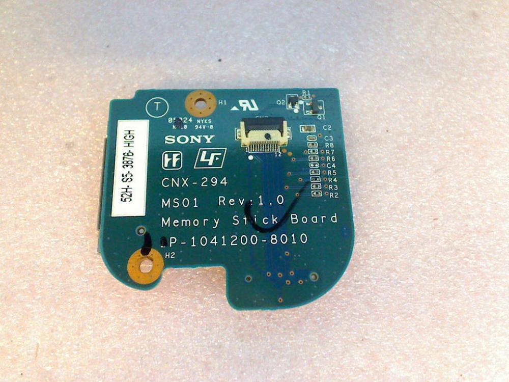 Card Reader Kartenleser Board 1P-1041200-8010 Sony VGN-FS195VP PCG-791M