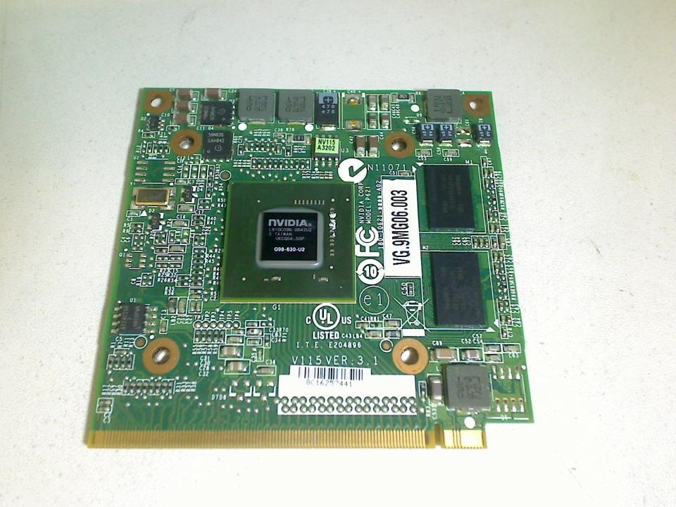 GPU Grafikkarte NVIDIA GeForce 9300M GS P621 Acer Aspire 7730ZG