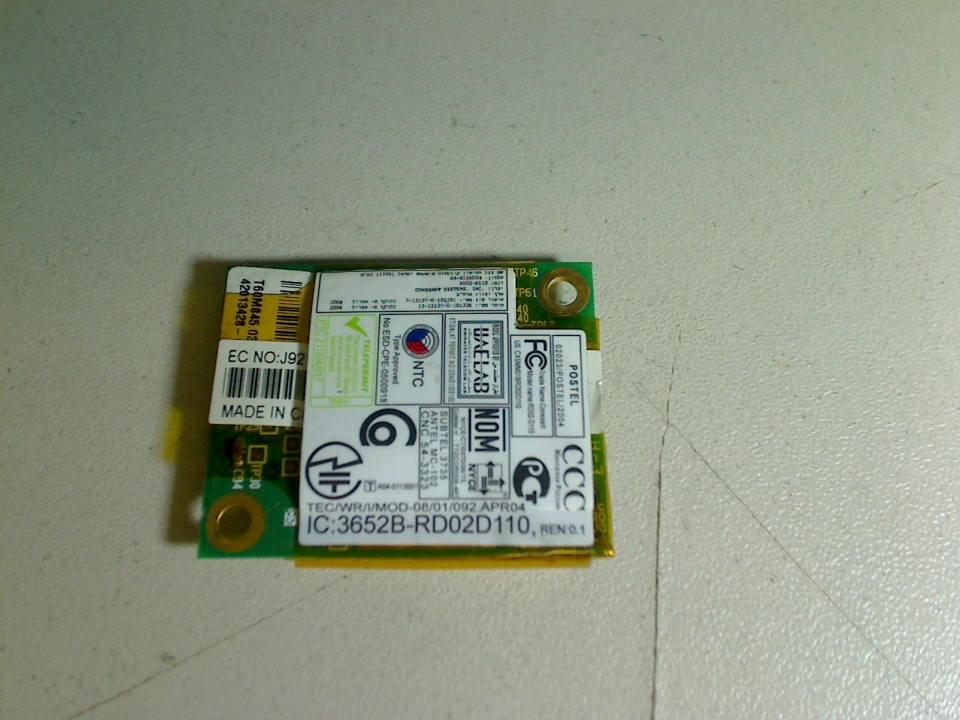 ISDN Modem Telefon Platine Board Lenovo T61 8895