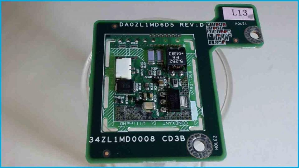 ISDN Modem Telefon Platine Board Extensa 3000WLMi ZL1