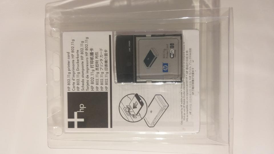Printer Card Druckserver CompactFlash HP CB001A 802.11g -NEU-