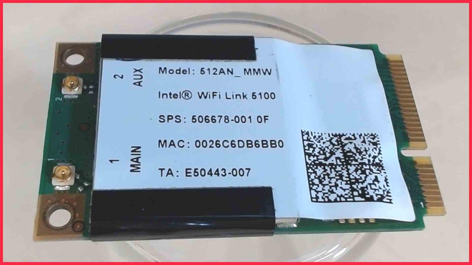 Wlan W-Lan WiFi Karte Board Modul Platine 512AN_MMW Panasonic CF-H1 CF-H1CDJ1ZF3