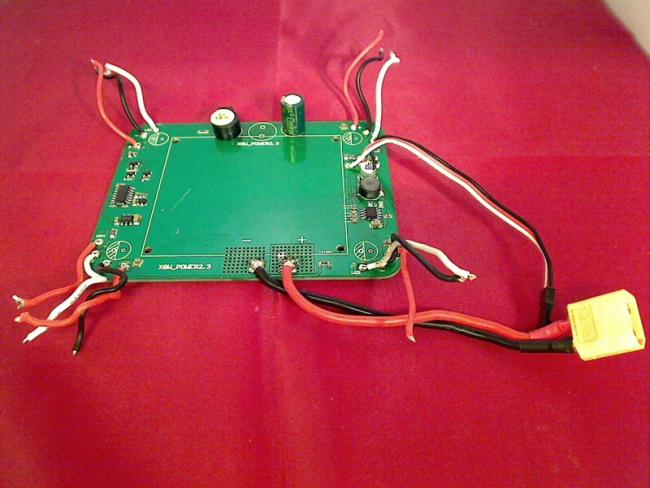 Akkuanschluss Platine Board Modul mit Kabel Cable XciteRC Rocket 400 GPS