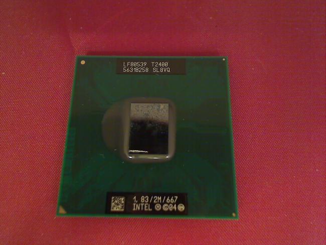 1.83 GHz Intel Core 2 DUO T2400 CPU Prozessor Fujitsu Lifebook E8110 WB2
