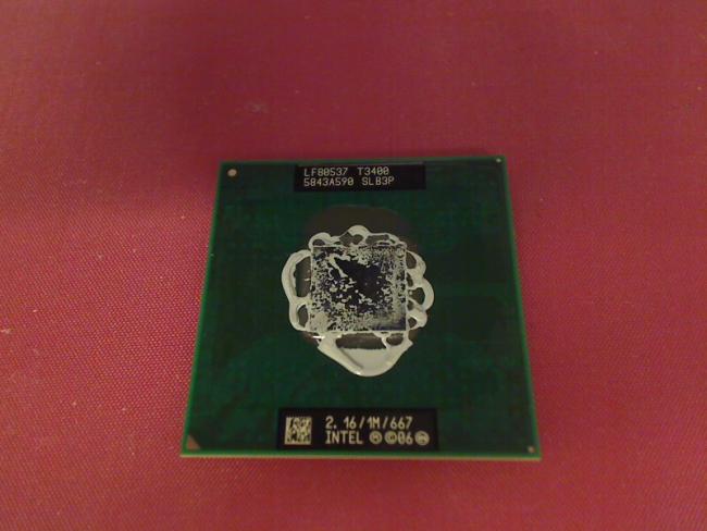 2.16 GHz Intel Dual Core T3400 CPU Prozessor Toshiba L300-214