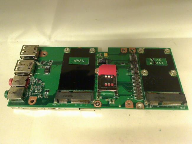 Audio Card Reader USB Board Platine Modul Lenovo SL500 Type 2746