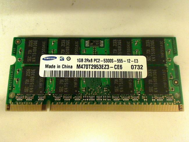 1GB DDR2 PC2-5300S Samsung SODIMM Ram Arbeitsspeicher HP DV9000 dv9036ea