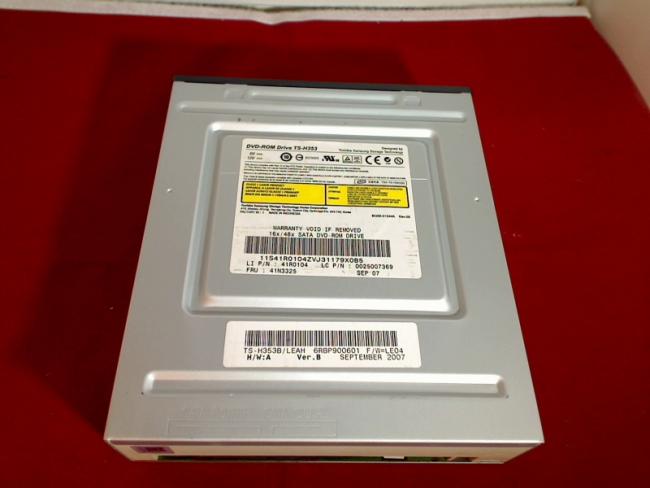 DVD-Rom Drive Blende Schwarz SATA Lenovo ThinkCentre A41 9144