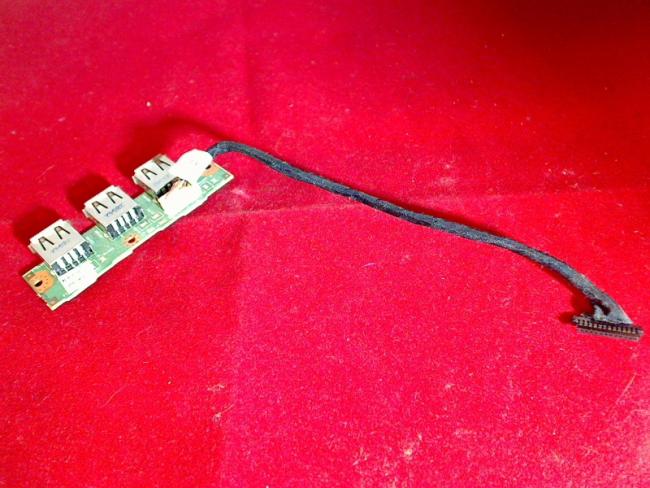 USB Port Buchse Board Kabel Cable FS Lifebook E8310 -1