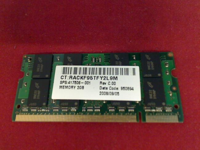 2GB DDR2 PC2-5300S 417506-001 SODIMM Ram Arbeitsspeicher HP Mini 2133 (2)