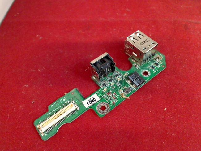 S-Video USB Port 2xFach Board Platine Modul Karte Dell 510m PP10L