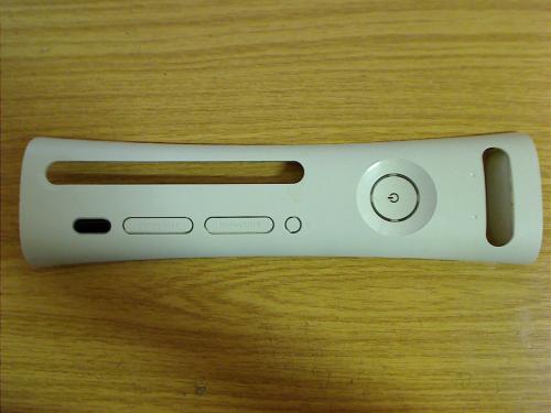Gehäuse Blende vorne weiß für Microsoft Xbox 360