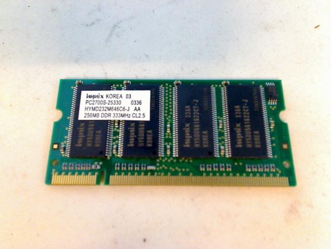 256MB DDR PC-2700S 333MHz SODIMM Ram Arbeitsspeicher HP Compaq NX6000