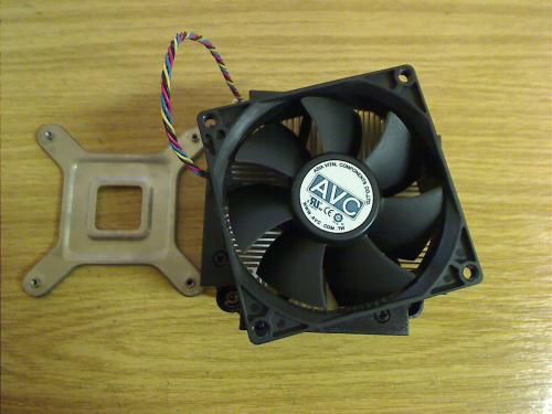 CPU Lüfter Kühler Kühlkörper aus HP Compaq dx2400 Micotower