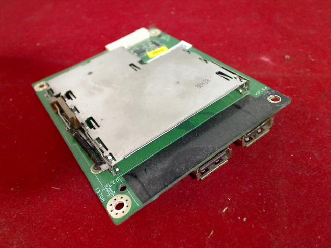 PCMCIA Slot Card Reader USB Port Buchse Board Acer Aspire 7730G