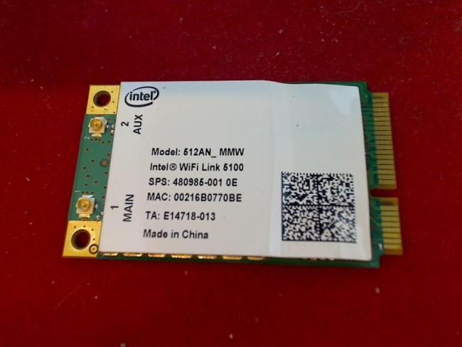 Wlan W-Lan WiFi Karte Board Modul Platine Acer Aspire 7730G