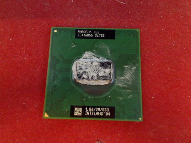 1.86 GHz Intel Pentium M 750 SL7S9 CPU Prozessor STEG Arima W622-DCX