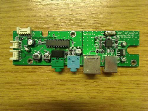 USB Audioboard Platine Modul HYUNDAI ImageQuest Q17 L17C0D081