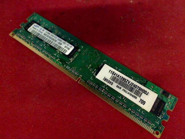 512MB DDR2 PC2-5300U Samsung Ram Arbeitsspeicher IBM Lenovo ThinkCentre 8705-77G