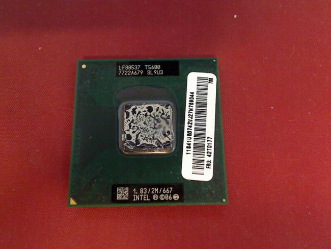 1.83 GHz Intel T5600 CPU Prozessor Core 2 Duo IBM Lenovo T60 1951