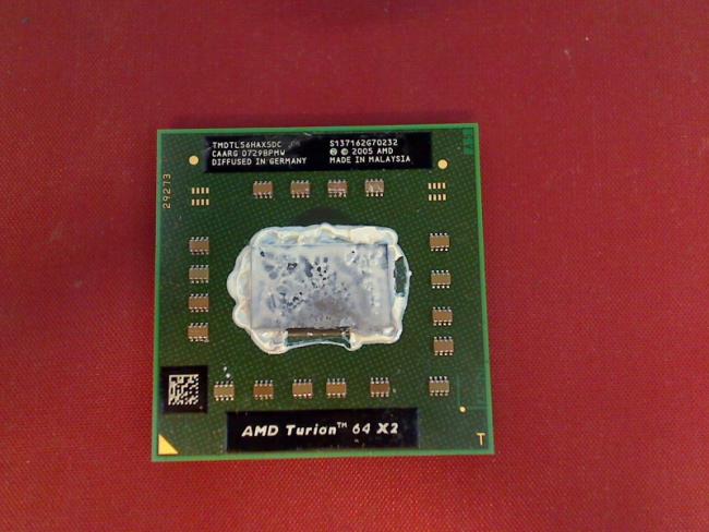 1.8 GHz AMD Turion 64 X2 TL56 TL-56 CPU Prozessor Dell 1501 PP23LA