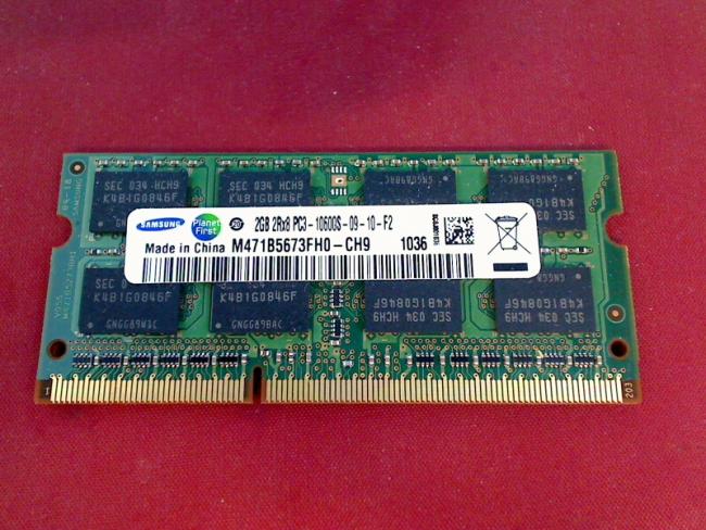 2GB DDR3 PC3-10600S Samsung Ram Arbeitsspeicher Fujitsu Lifebook T730 #1