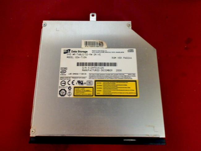 DVD Brenner GSA-T10N IDE mit Blende & Halterung MSI Megabook M670 MS-1632
