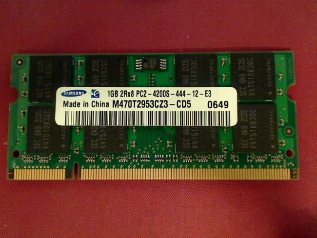 1GB DDR2 Samsung PC2-4200S SODIMM RAM Arbeitsspeicher Terra Mobile 4201