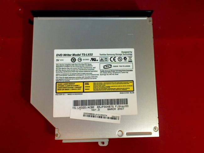 DVD Brenner TS-L632 mit Blende & Halterung Acer Aspire 7100 7104WSMi