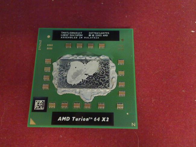 1.6 GHz AMD Turion 64 X2 TL50 TL-50 CPU Prozessor Acer Aspire 9300 MS2195 (1)