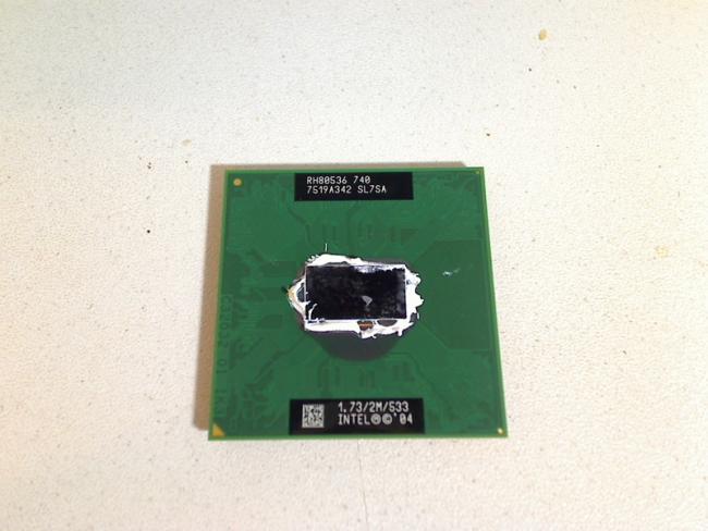 1.73 GHz Intel M 740 SL7SA CPU Prozessor Toshiba M50-115