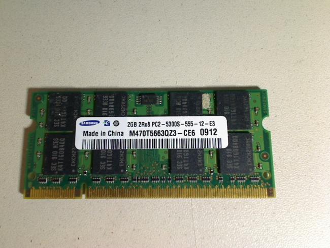 2GB DDR2 PC2-5300S Samsung SODIMM RAM Arbeitsspeicher MSI GX-700 MS-1719 (1)