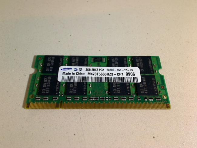 2GB DDR2 PC2-6400S Samsung SODIMM RAM Arbeitsspeicher Dell Studio 1737 PP31L