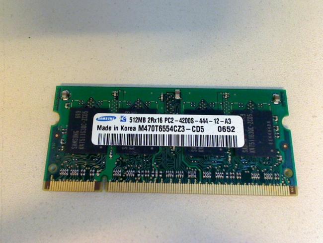 512MB DDR2 PC2-4200S Samsung SODIMM Ram Arbeitsspeicher Samsung NP-Q35