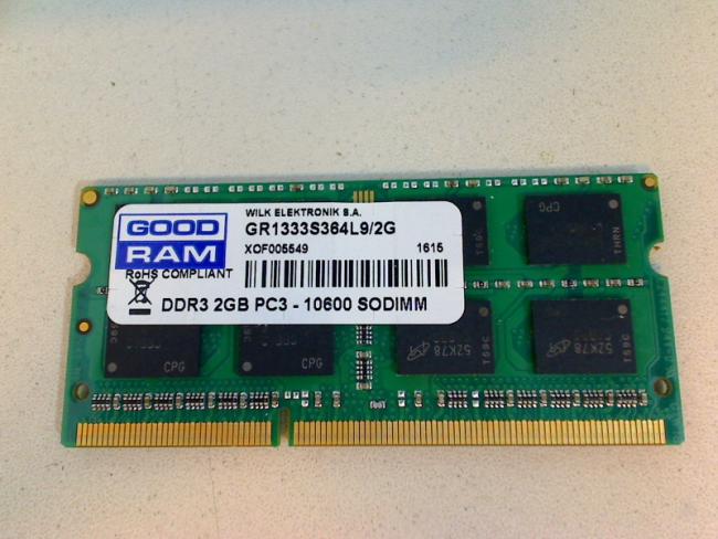 2GB DDR3 PC3-10600S SODIMM GOOD RAM Arbeitsspeicher Clevo XMG P170EM