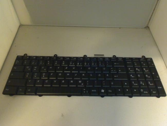 Original Tastatur Keyboard Deutsch V132150AK1 GR Rev:0A Clevo XMG P170EM