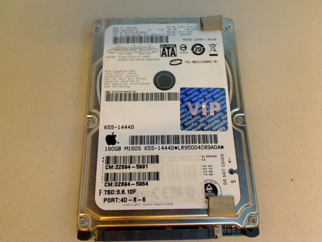 160GB MHZ2160BH G1 SATA 2.5\" HDD Festplatte Acer Aspire 7730G
