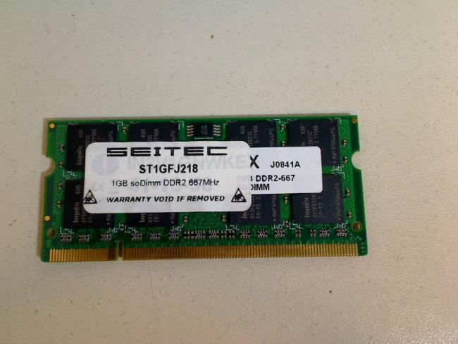 1GB DDR2 -667 Seitec ST1GFJ218 SODIMM RAM Arbeitsspeicher Acer Aspire 7730G
