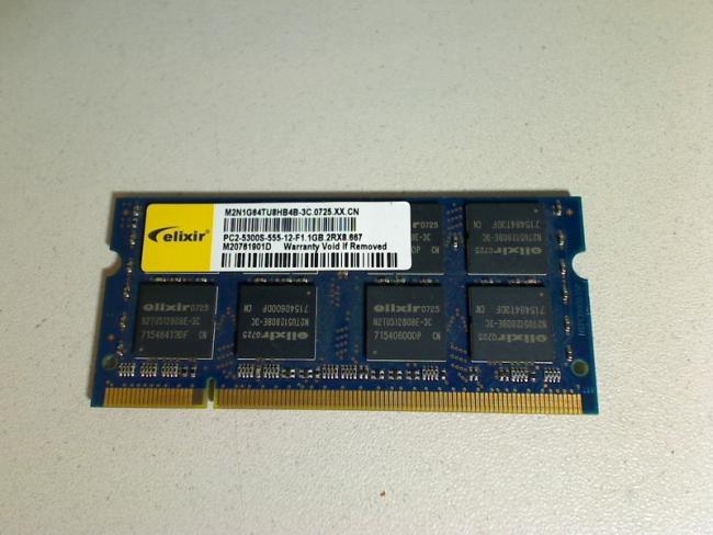 1GB DDR2 PC2-5300S Elixir SODIMM Ram Arbeitsspeicher Acer Extensa 5220 (1)