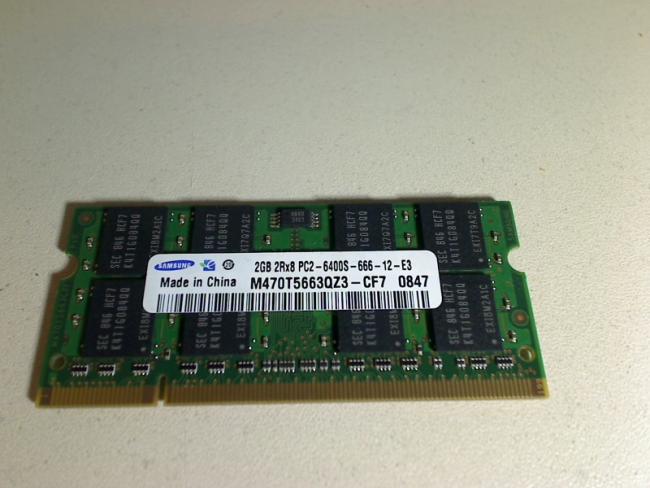 2GB DDR2 PC2-6400S Samsung SODIMM RAM Arbeitsspeicher Toshiba TECRA A10-10Z